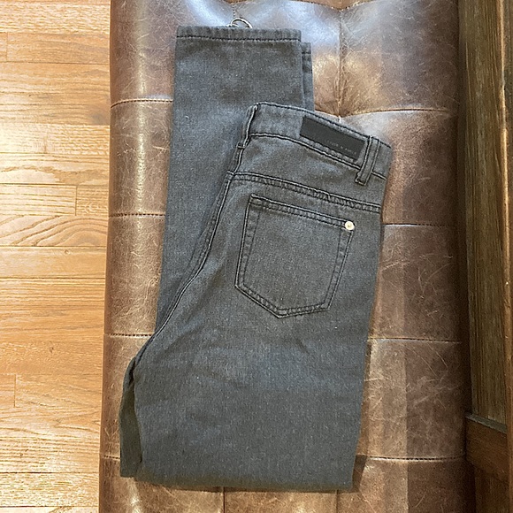 Liquor N Poker Exposed Zip Straight Leg Jeans - Picture 6 of 12